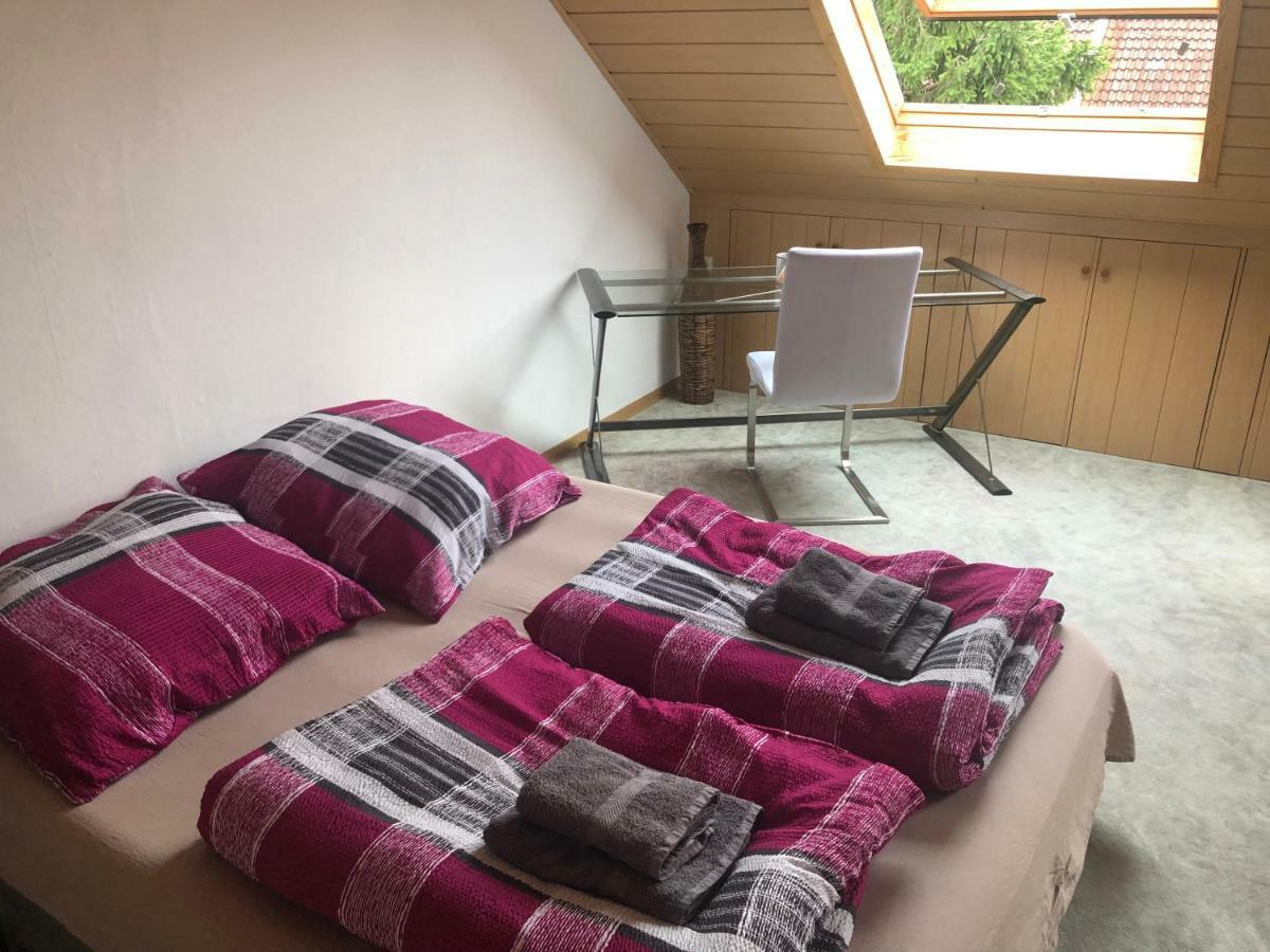 Dachgeschoss In Einem Reihenhaus Apartment Heidelberg Bagian luar foto