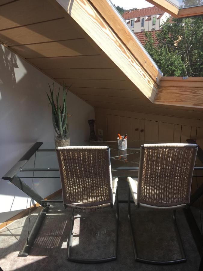 Dachgeschoss In Einem Reihenhaus Apartment Heidelberg Bagian luar foto